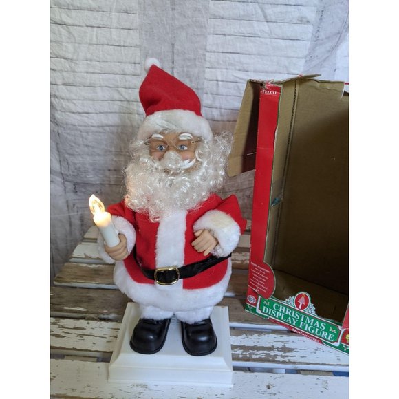 Motionette Telco mini Santa 12" animated sound lig - Picture 2 of 8